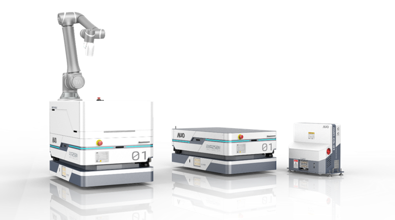 88858cc永利數位開發的自主式移動機器人（AMR250M），搭配全向輪並結合AI演算法、2D LiDAR、3D攝影機等技術，協助客戶實現產線全自動化